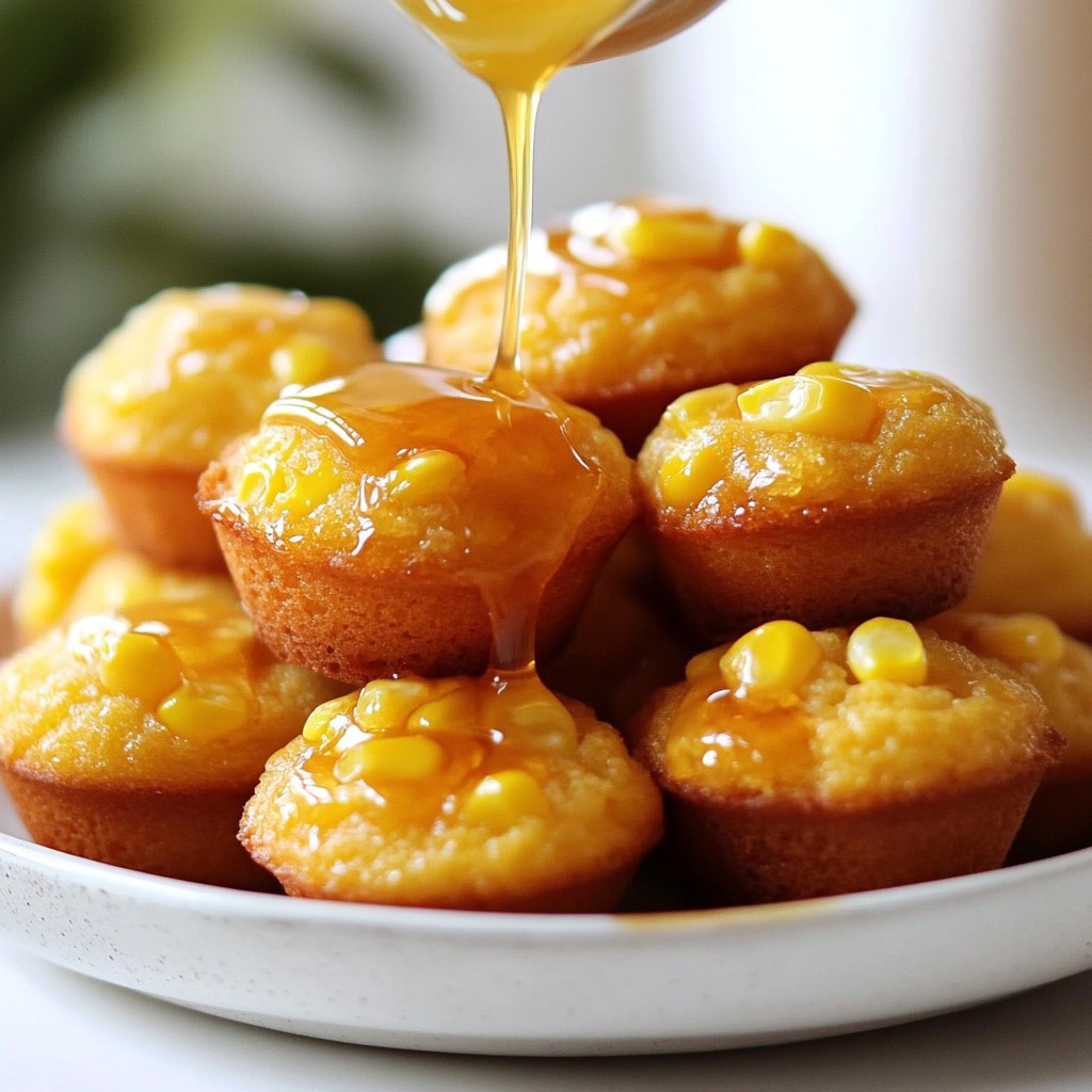 Honey Butter Cornbread Poppers Tasty and Quick Treat