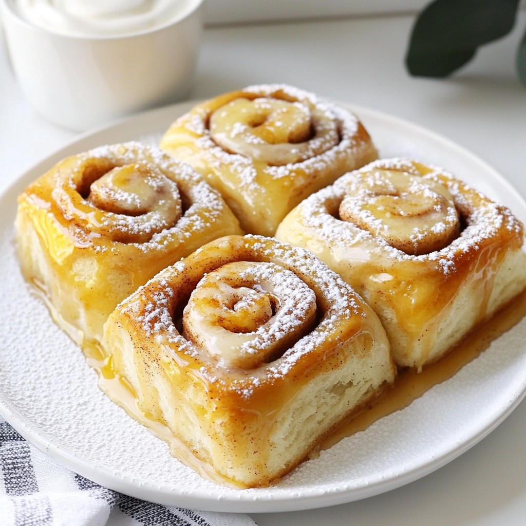 Tres Leches Cinnamon Rolls Flavorful and Easy Recipe