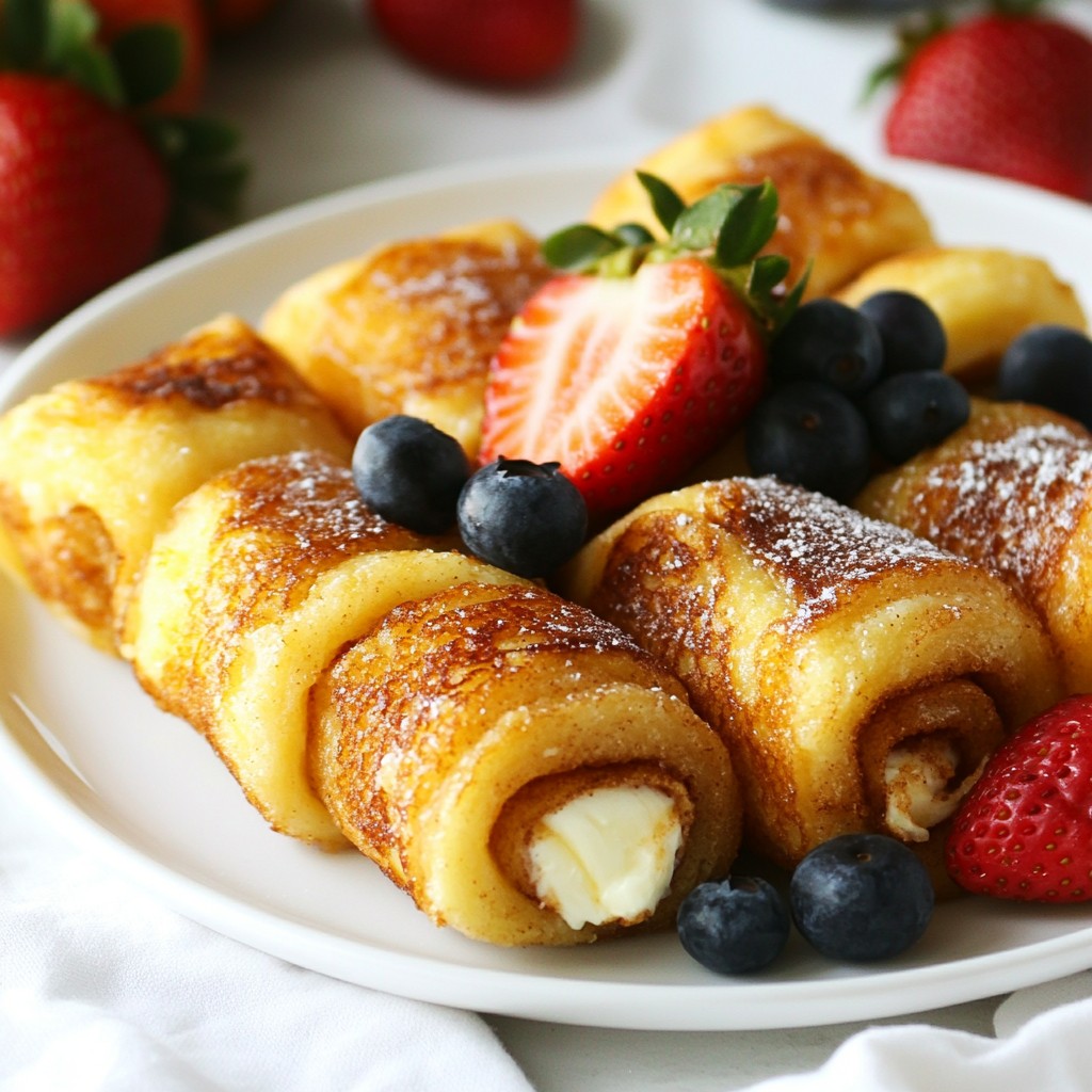Cinnamon Sugar French Toast Roll Ups Delightful Treat