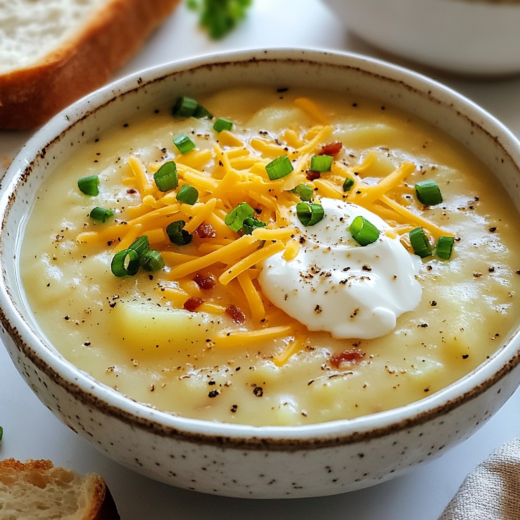 Loaded Baked Potato Soup Savory Comfort in a Bowl