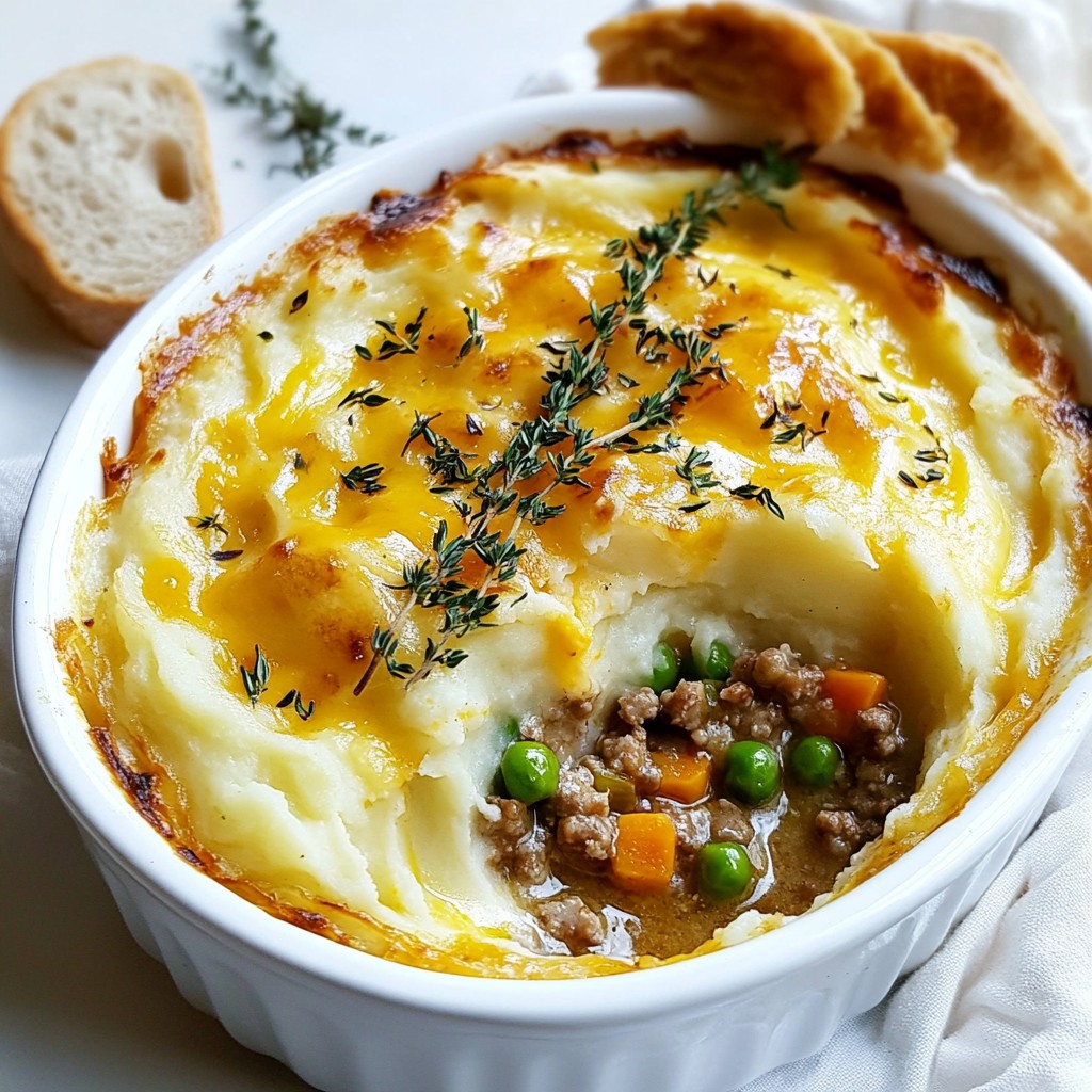 Classic Irish Shepherd's Pie Bold and Hearty Meal
