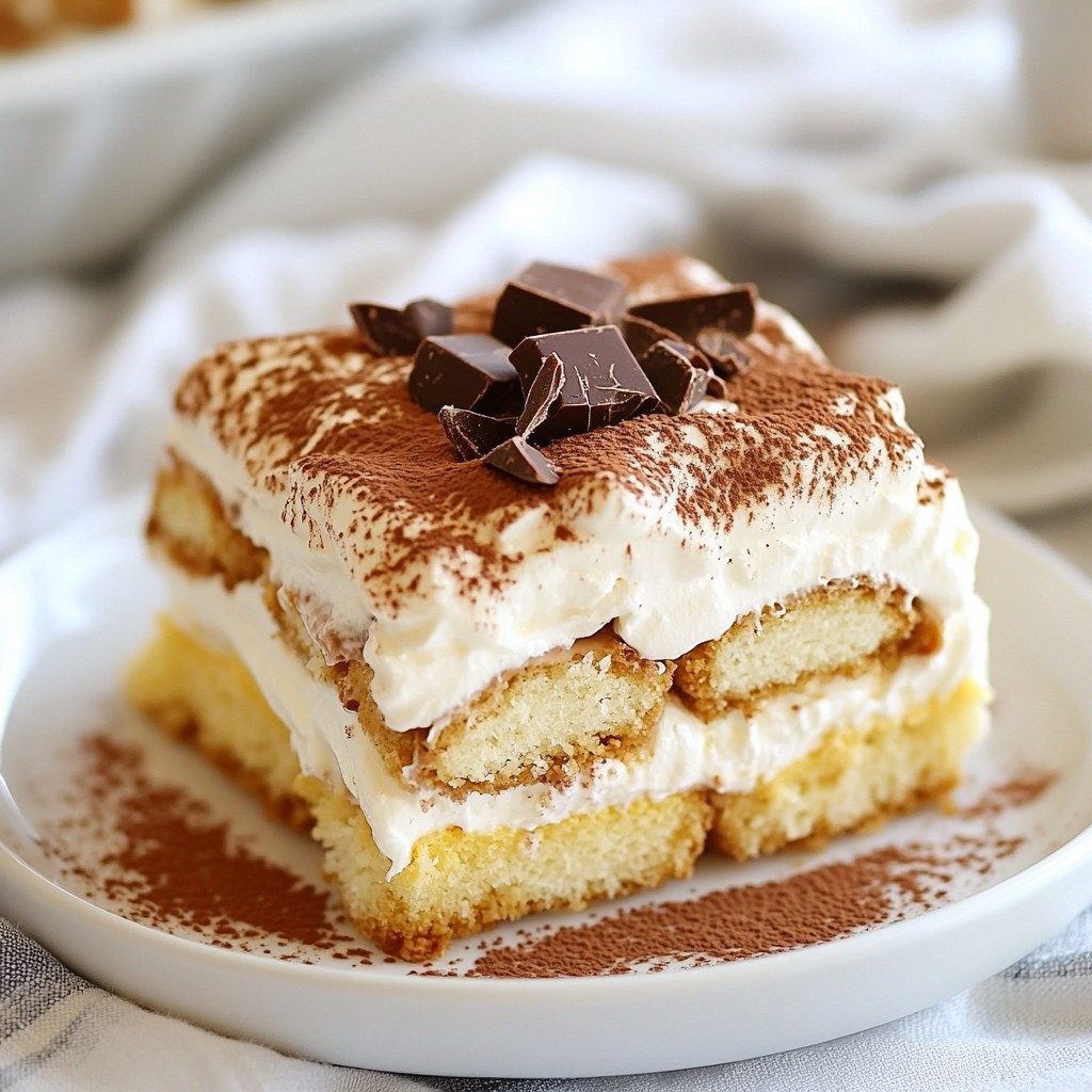 Classic Tiramisu Delightful and Easy Dessert Recipe