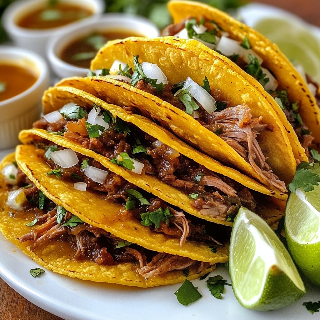 Birria Street Tacos Flavorful and Easy to Prepare
