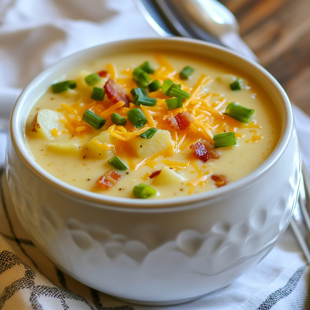 Loaded Baked Potato Soup Hearty and Comforting Meal