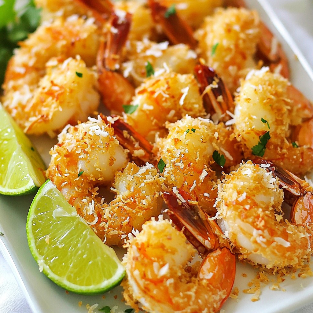Crispy Baked Coconut Shrimp Easy and Flavorful Recipe