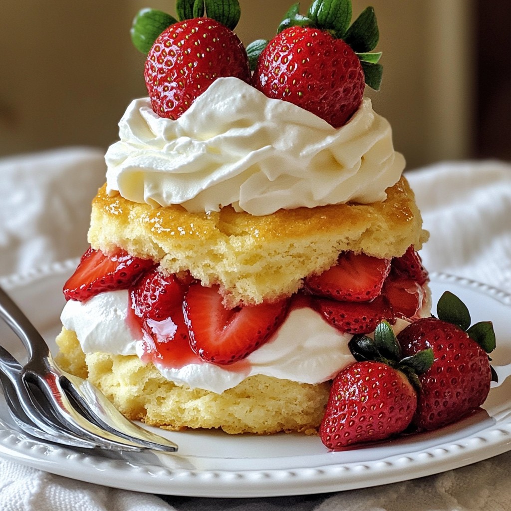 Classic Strawberry Shortcake Delightful Family Treat